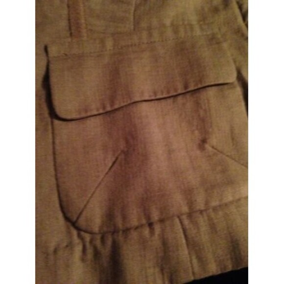 Elizabeth & James Women's Blazer Olive Green Cotton Blazer Size 4 Nwt $379 - Picture 9 of 11